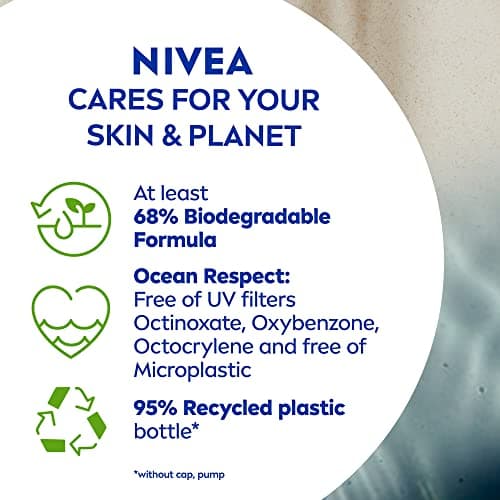 NIVEA Sun Protect & Moisture Sun Spray SPF 30 (200 ml), Moisturising Suncream Spray with SPF 30, Advanced Sunscreen Providing Immediate, Effective UVA + UVB Protection (Pack of 3) — view 5