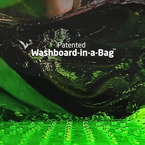 Scrubba MINI Wash Bag – Ultra-Compact Portable Washing Machine – Pocket-Size Clothes Washer for Travel, Camping & Hiking – Dry Bag & Laundry Essentials – Use with Detergent or Hand Soap – 70g — view 3