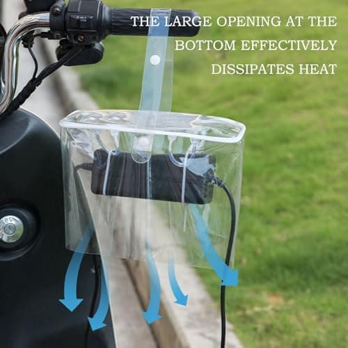 Electric Scooter Plug Cover Portable Hangable Battery Bag — view 6