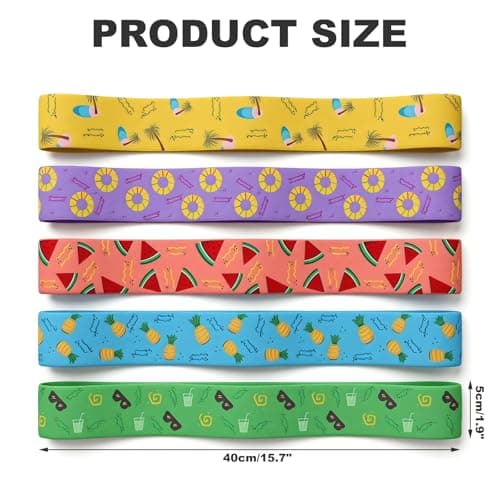 Merzio 5Pcs Beach Towel Bands for Sun Loungers, Elastic Windproof Sunbed Towel Clips, Cruise Essentials Accessories for Pool Chairs, Holidays Essentials Beach Accessories for Family (5CM*40cm) — view 6