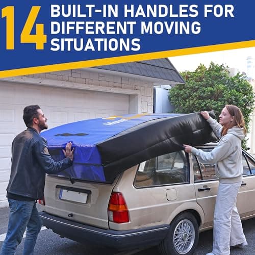 King Size Mattress Bag for Moving, Tarp Fabric Mattress Cover for Moving — view 2