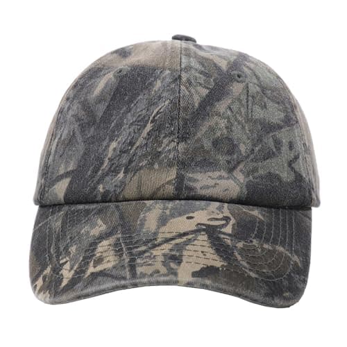 Woedpez Fashion Camouflage Baseball Cap Easy to Carry Sun Hat for Travel Camping and Outdoor Adventures Hiking Climbing Headwear Breathable Cotton Baseball Cap