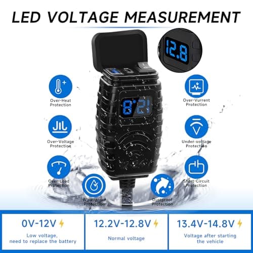 Thlevel Motorbike USB C Charger USB Charger Socket 12V Motorbike — view 5