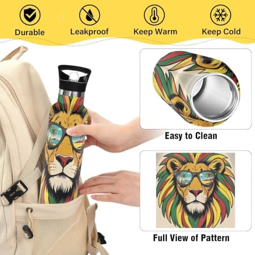 Spill Proof Insulated Water Bottle 20 oz — view 4