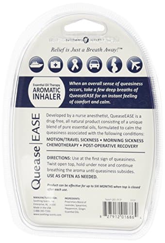 Quease Ease for Anti Nausea, Travel Sickness (Car, Sea, Plane) Morning Sickness — view 2