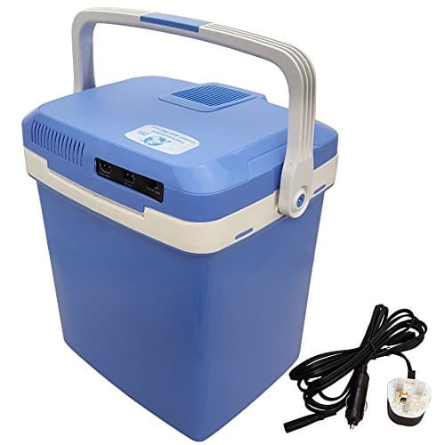 Denny International 12V AC/DC 26 Litre Car Outdoor Picnic Camping Hiking Portable Travel Warmer & Cooler Box Mini Fridge — view 3
