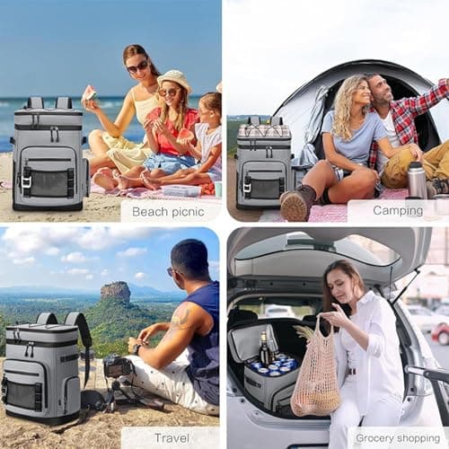 Backpack Coolers Insulated Leak Proof 30L Backpack Cooler for Men — view 4