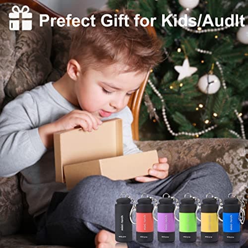 Mini Keychain Torches Rechargeable, Small LED Flashlight Torches 12 Packs — view 6