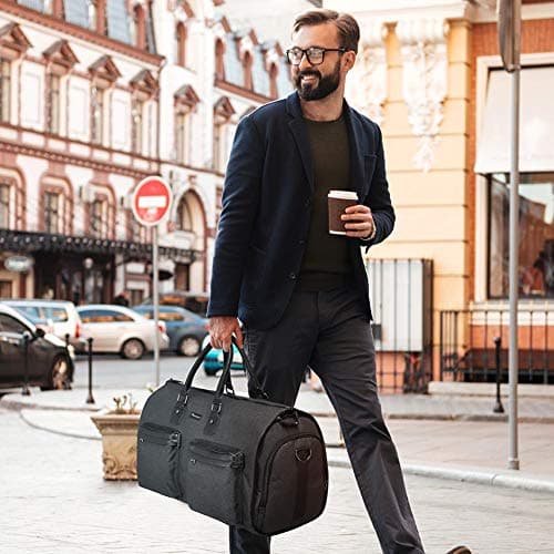Convertible Garment Duffel Bag 2-in-1, Carry-On Hanging Suitcase — view 6
