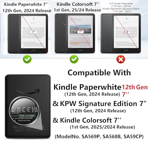 XunyLyee Case for 7" Ebook Reader 2024 e-Reader Cover 7 Inch — view 2