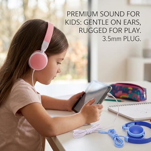 YUEHISY 12 Pack Wired Kid Headphones for School, Classroom Headphones Bulk, 3.5mm, Adjustable, Stereo Sound, 4ft Cord for Library Travel — view 4