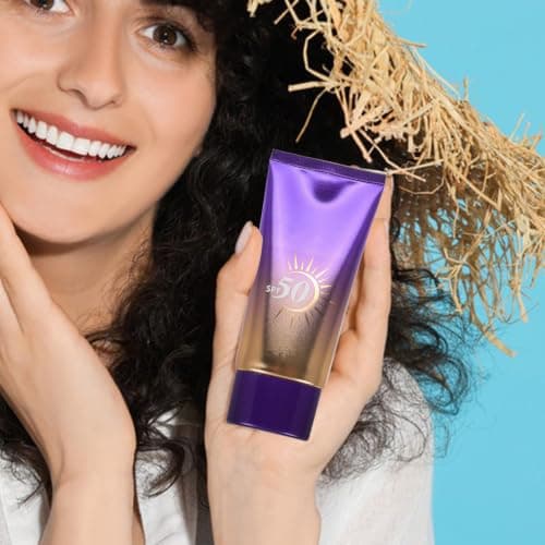 Purple Liquid Sunscreen for Face and Body, Broad Spectrum UV Protection — view 5