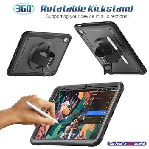 SEYMAC stock Case for iPad (A16) 11th/10th Generation 11''/10.9'' 2025/2022 — view 3