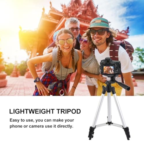 Extendable Travel Tripod for Phone and Telescope 110cm Silver — view 6