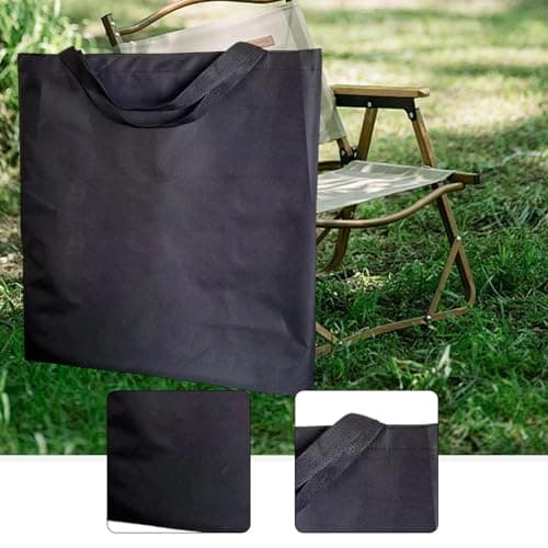 Teruyol Folding Chair Storage Bag with Multi Tool Organizer Folding Chair Bag Heavy Duty Camping Chair Bag Foldable Overnight Bag Suitable for Travel Camping, 71cmx66cm — view 4
