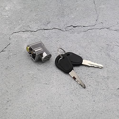 2pcs Battery Cylinder Lock Ignition Switch Anti-Theft Safety Lock for Motorcycle Electric Bike Scooter E-Bike with 4 Keys Waterproof Light Weight — view 6