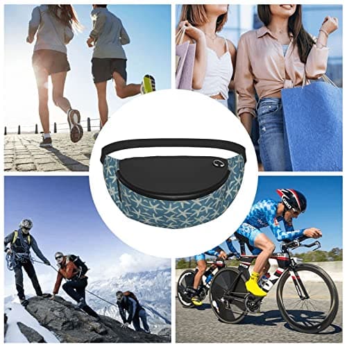 Starfish Coastal Wool Waist Pack Bag for Women& Men Hip Bum Bag Traveling Yoga Gym for Outdoors Workout Sport Travel Running — view 4