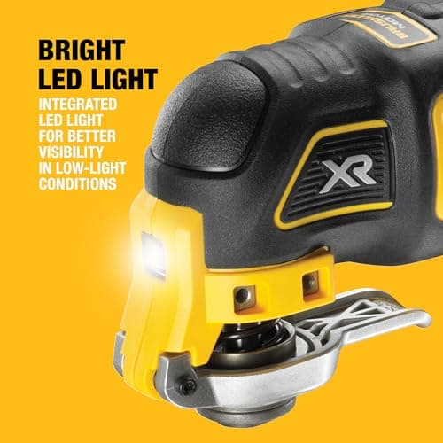 DEWALT 18V XR Brushless Oscillating Multi-Tool, Tool Only, DCS355N-XJ — view 6