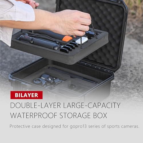 Carrying Case Organizer For Gopro Hero 13/12/11/10 Lit Hero 4K Accessories — view 4