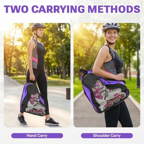 WZHHDM Roller Skate Bag, Ice Skate Bag Unisex, Figure Skating Skate Bags — view 6