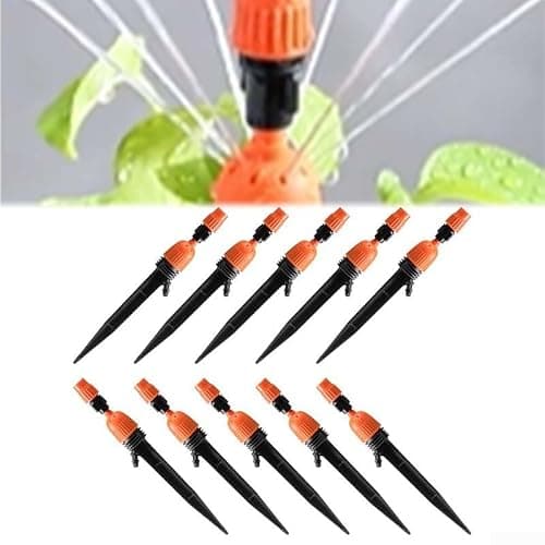 Adjustable Garden Sprinkler 10 Pack Outdoor Watering Kit Multi Angle — view 4