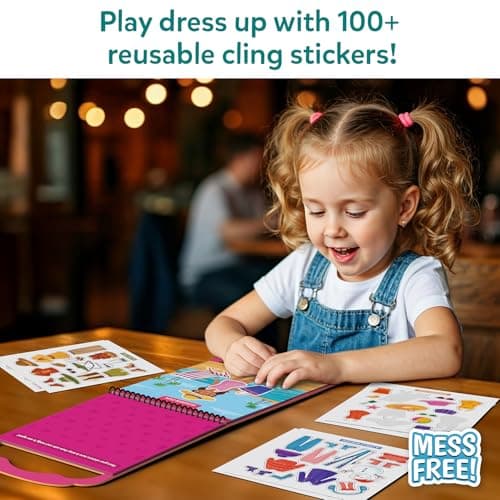 Skillmatics Peelies – Dress Up, Reusable Sticker Activity Book for Kids — view 2
