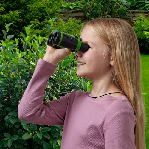 Brainstorm Toys Kids Outdoor Adventure Binoculars – 4x Magnification, Pocket-Size with Built-In Compass, Perfect for Nature Exploration and Outdoor Fun — view 5