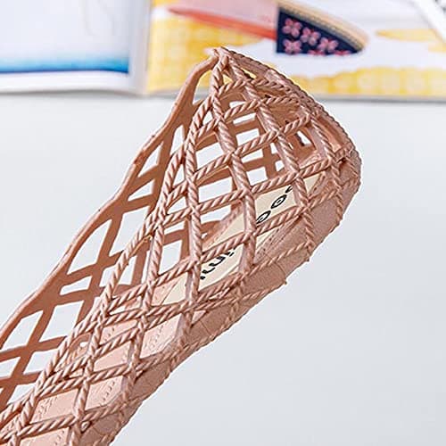 Womens Wide Fit Sandals UK Clearance Ladies Closed Toe Flat Sandals Summer Orthotic Slides Hollow out Shoes Casual Walking Sandal Lightweight Footwear Non Slip Slippers Lightweight for Travel — view 3