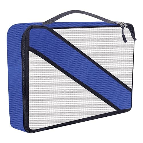 TRIP ON GO Packing Cubes For Travel Organizer Clothes Laundry Compression Suitcase Luggage Storage Travelling Pouches Bags Organiser, Polyester (Advance Large- Pack of 4, Navy Blue) — view 6