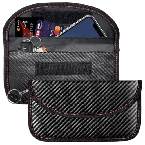 KEYRI 2 PCS Faraday Pouch Faraday Bags RFID Blocker Bags