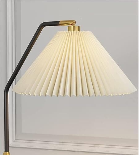 QWPYDXN Task Lighting Nordic Style Floor Lamp, Reading Lamp with Drawer USB Wireless Charging, Bedroom Bedside Standing Lamp with Storage Shelf Tall Pole Lamp — view 3