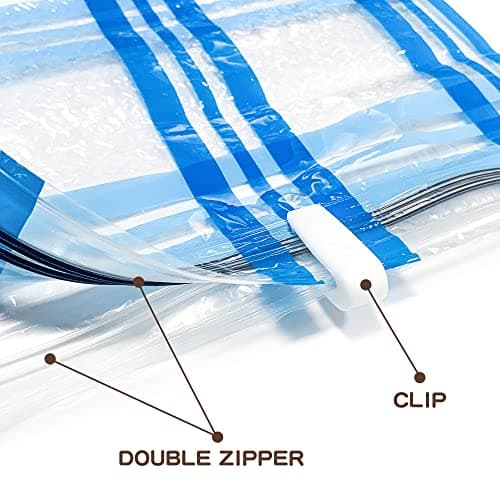 STORAGE MASTER Vacuum Storage Bags, Space Saver Bags 80% More Storage Space, With Hand Pump (8, Jumbo) — view 4
