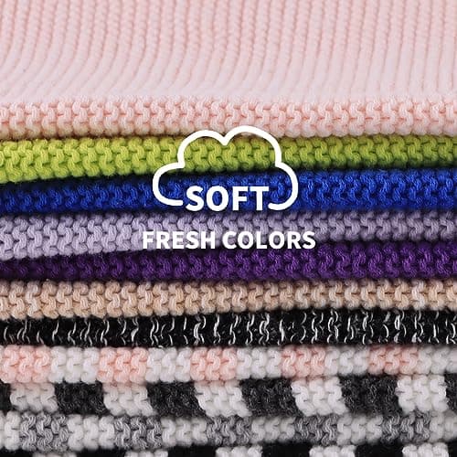 XIAOHAWANG Knitted Baby Boys Girls Scarf Warm Autumn Winter Toddler Scarves Cotton Kids Neck Warmer (Tie-dye Khaki) — view 5