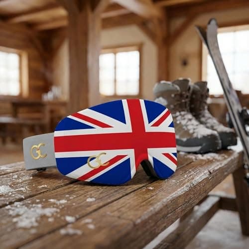 GogglesCover Ski Goggles Protective Cover, Portable Great Britain Design — view 6