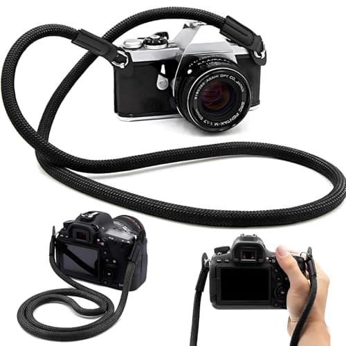 Gaomoeny 1 PcsCamera Neck Strap,105cm/41.34 inch Camera Strap Quick Release Buckles, Camera Shoulder Strap Safety Rope for DSLR Micro Single and DSLR Cameras — view 3