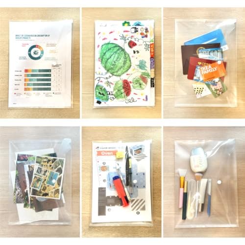 Plastic Wallets, 6Pack A4 Documents Popper Wallet File Folders — view 3