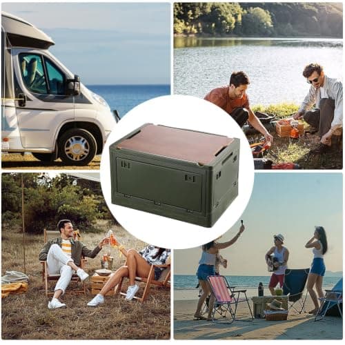 Outdoor Camping Storage Box -Car Trunk Organizer, Large Capacity Travel Box — view 4