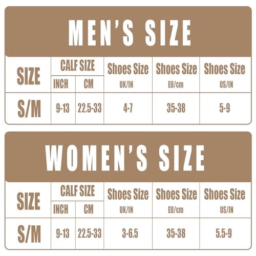 Firtink 2 Pair Compression Socks for Women 20-30 mmHg Knee High Flight Sock — view 2