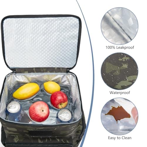 Tactical Cooler Backpack for Men 30L Soft Cooler Bag for Family Camping — view 5