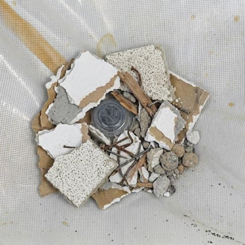COCUS 76cm Emergency Ceiling Leak Diverter & Bucket Bundle - Complete Roof Leak Drainage Kit - Tarp, Hanging Straps, 3m Hose & 25L Bucket — view 5