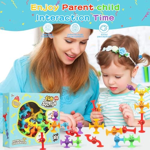 SULOLI Sucker Toys for Kids,38PCS Suction Cup Airplane Activities for Kids Window Travel Toys for 3+ Year Olds — view 4