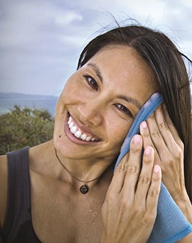 LUNATEC Self-cleaning Flannel Face Cloth Washcloth. Light Exfoliation, Stays Odor-free & Dries Fast. Ideal for Camping, Backpacking, Gyms & Campervans. Compliments Travel Towels — view 2