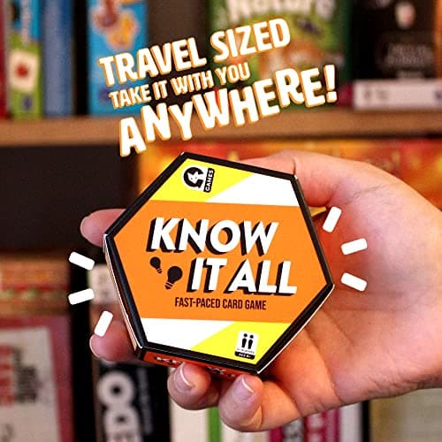 Ginger Fox Know It All Trivia Card Game – Family Quiz & Travel Game Ages 8+ — view 2
