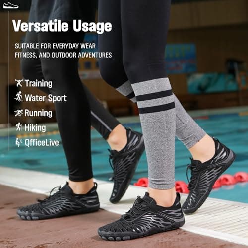 Hiking Barefoot Shoes Womens Mens Footwear Wide Toe Box Beach Water Shoe — view 2