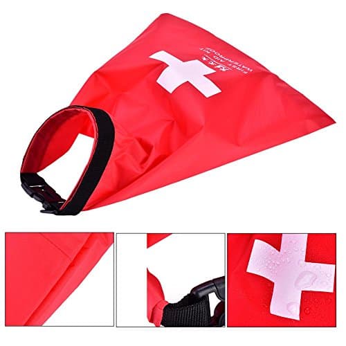 Dilwe First Aid Kit Dry Bag, 1.2L Premium Waterproof First Aid Kit Emergency Dry Bag Sack for Outdoor Activities Camping Boating — view 4