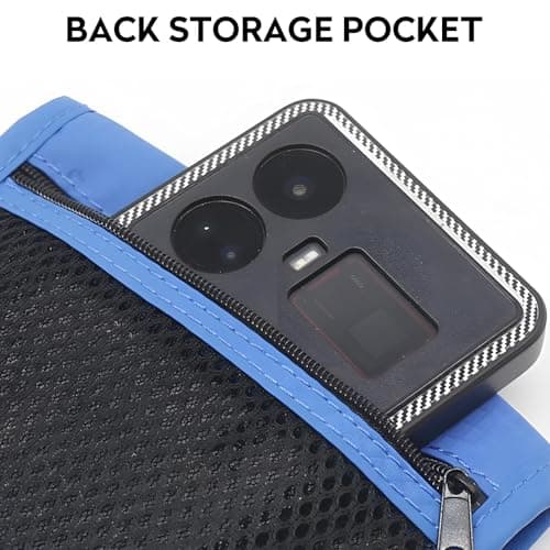 DOETYD Neck Pouches Neck Wallet for Women and Men, Secure Neck Wallet and Passport Holder RFID Blocking, Chest Bag for Travel Waterproof Hidden Anti-theft, Blue — view 4