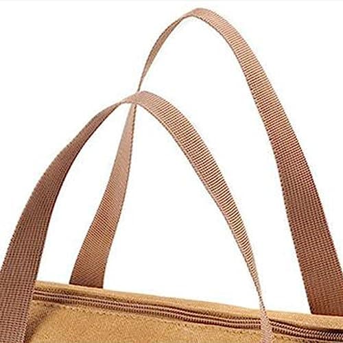 kowaku Heavy Duty Tent Stakes Storage Bag Durable Tent Pegs with Handle Portable Large Capacity Bags Pouch Organizer for Camping Backpacking Hiking, Normal Without Logo — view 3