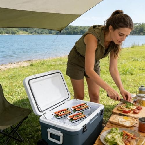 Stainless Steel Cooler Ice Packs Reusable Lunch Cooling — view 2
