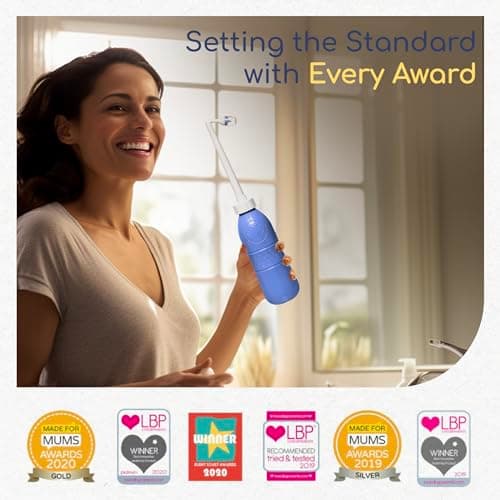 First Days Maternity, XL Peri Bottle - Portable Bidet - Handheld Travel Perineal Wash Bottle - 650ml - Hygiene and Postpartum Essential — view 2