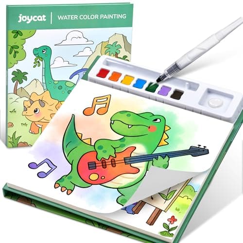 JoyCat Paint with Water Coloring Books for Toddlers (Green)